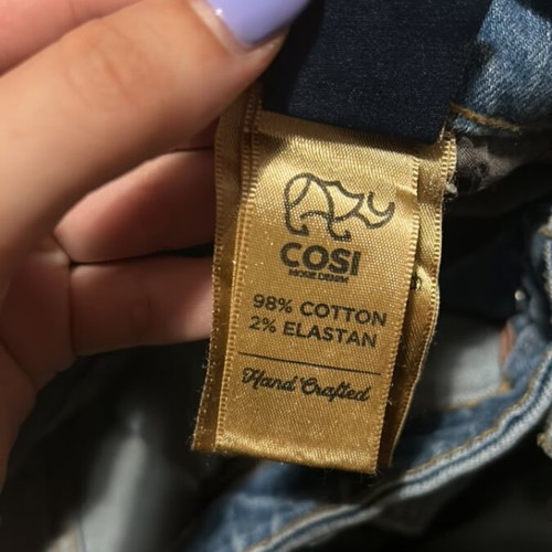 Cosi Jeans men's regular fit blue cotton jeans like new size 33