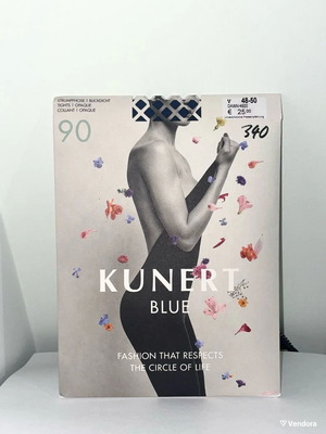 Kunert blue German tights XXL new, high quality, unused