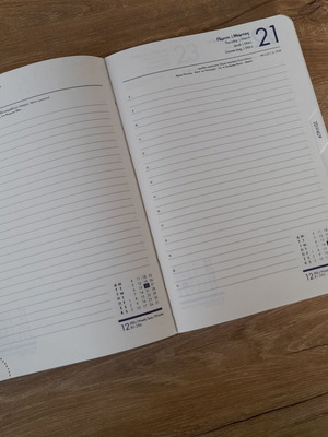 Diary 2024 Flex Book new for notebook