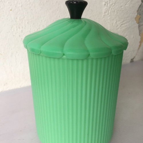 Biodrak containers unused, crystallized plastic, 1L and 740ml
