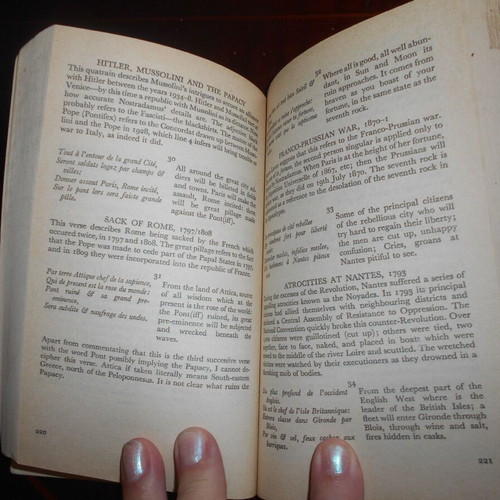 Nostradamus Prophecies book used, English text, 1979 edition, 432 pages