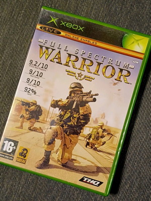 Full Spectrum Warrior Xbox original used, complete