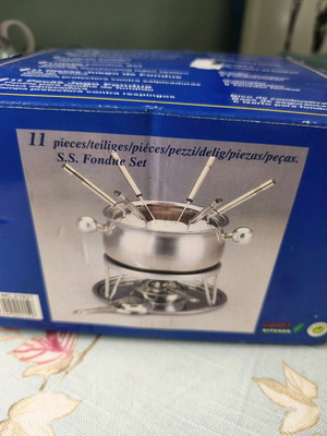 Geist Kitchen fondue set new, for 6 people