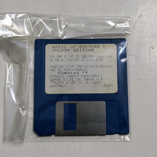 Wheel of Fortune PC game like new, simulation