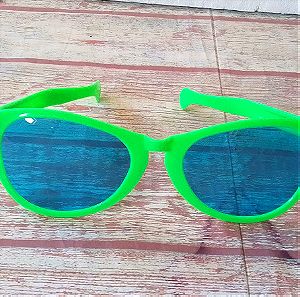 Πλαστικα Αποκριάτικα Γυαλιά Γίγας Πρασινα