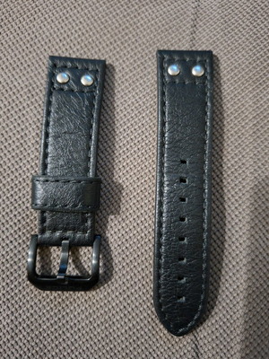 Δερμάτινο λουρί ρολογιού Police μαύρο σαν καινούργιο