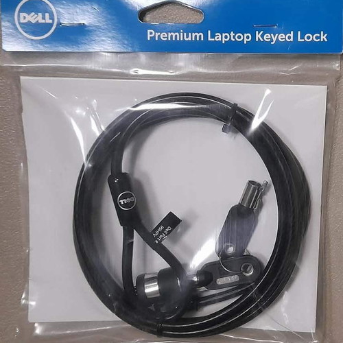 Dell Premium Laptop Keyed Lock new with 1.83m steel cable