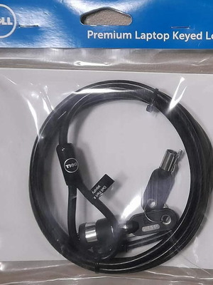Dell Premium Laptop Keyed Lock new with 1.83m steel cable