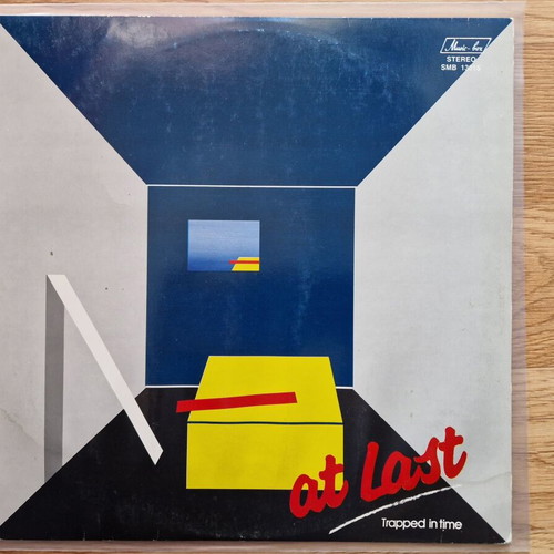 At Last Trapped In Time LP used, rock
