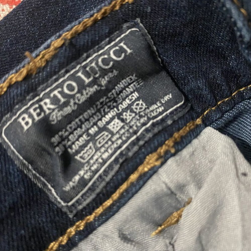 Berto Lucci men's jeans size L like new