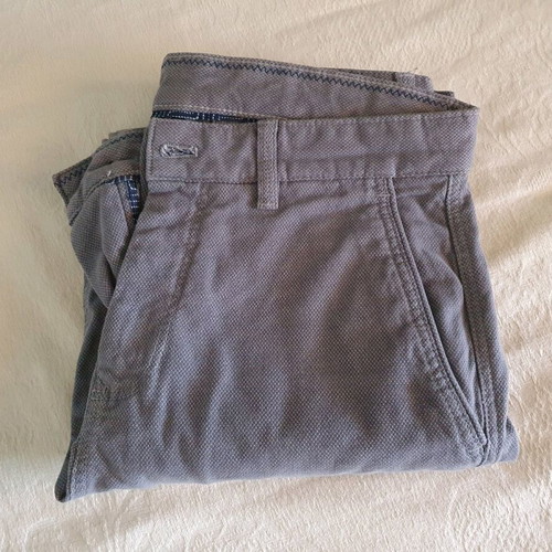 Zara men's pants used with belt dark gray