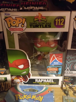 Funko Pop Raphael Red Ranger new