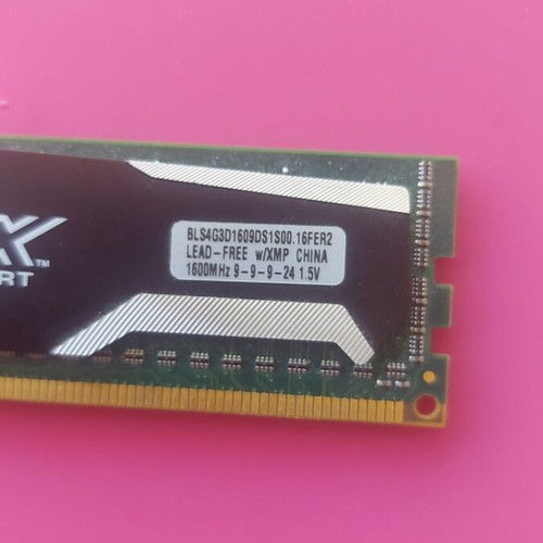 Crucial Ballistix Sport DDR3 4GB memory like new
