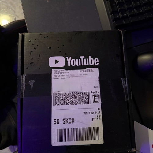 Youtube Silver Play Button new
