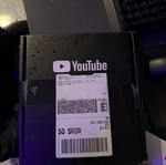 Youtube Silver Play Button new