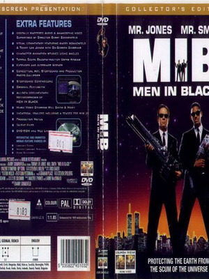 Οι Άντρες Με Τα Μαύρα DVD μεταχειρισμένο, φαντασίας, επιστημονικής φαντασίας με υπότιτλους
