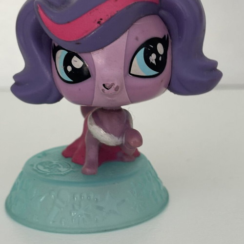 Littlest Pet Shop Vinnie Terrio and Zoe Trent bobblehead figures used