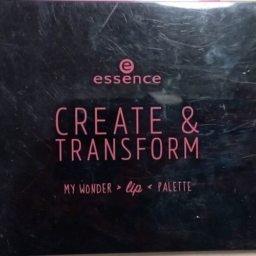 Essence lipstick pallet used