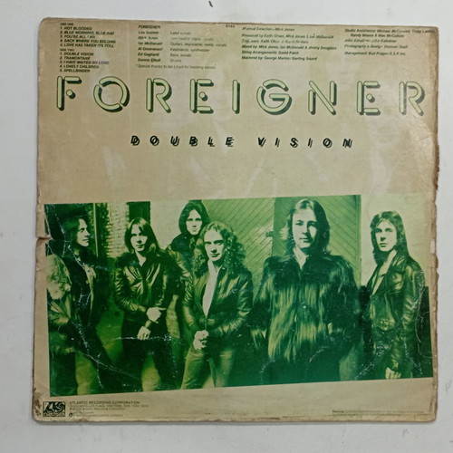 Foreigner Double Vision vinyl used