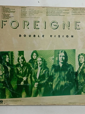 Foreigner Double Vision vinyl used
