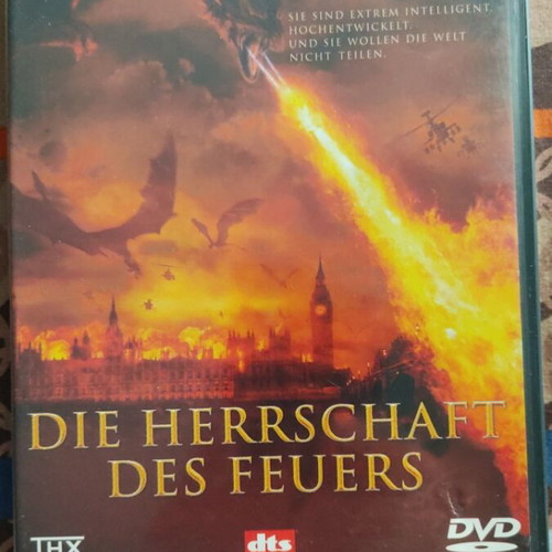 Reign of Fire DVD like new, German edition with Greek subtitles