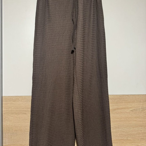Shein wide-leg pants like new, size S, brown