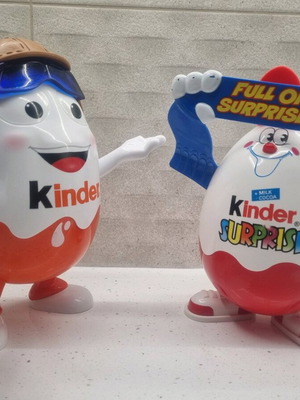 Φιγούρες Kinder μεταχειρισμένες, πακέτο 2 μεγάλες
