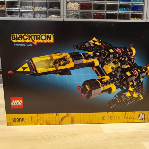 Lego Blacktron Renegade new, set 10355-1