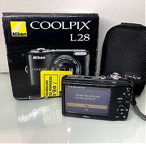 Nikon Coolpix L28 - 20.1 Megapixels μαζί με θήκη