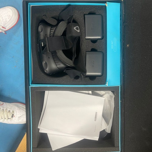 HTC Vive used VR headset with ergonomic design