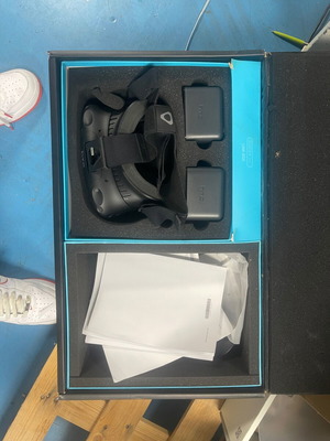 HTC Vive used VR headset with ergonomic design