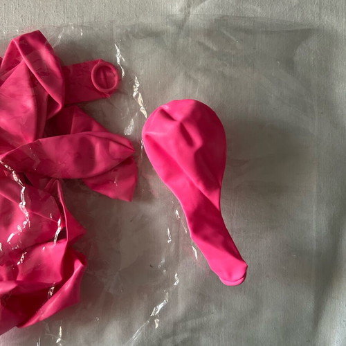 Pink balloons