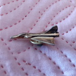 Air Force fighter pin, collectible