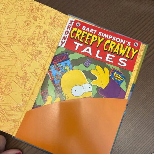 The Simpsons Futurama Crossover Crisis comic new, hardcover, 200 pages