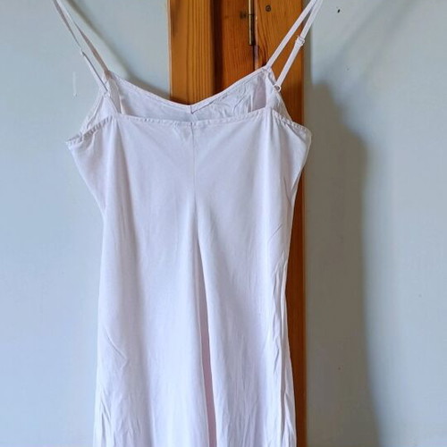 Benetton dress used, adjustable straps, slightly transparent, size M