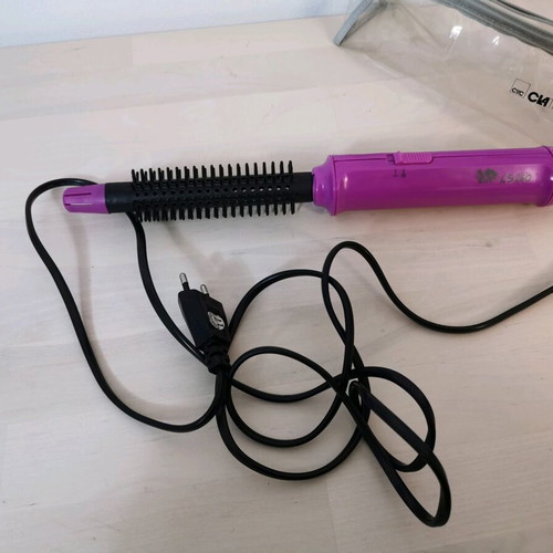 Clatronic electric hair brush like new, plastic