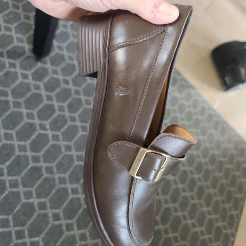 Hush Puppies leather shoes size 41 like new brown