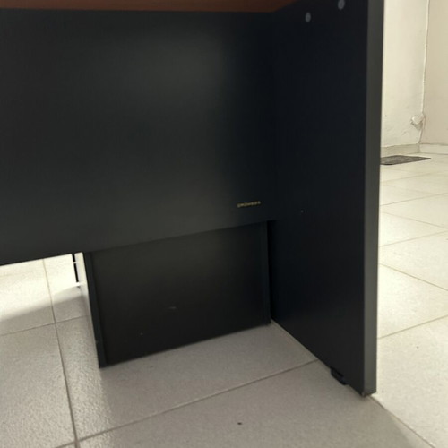 DROMEAS large corner office desk with drawer for supplies