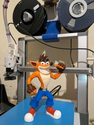 Crash Bandicoot φιγούρα 24 εκ. κατόπιν παραγγελίας