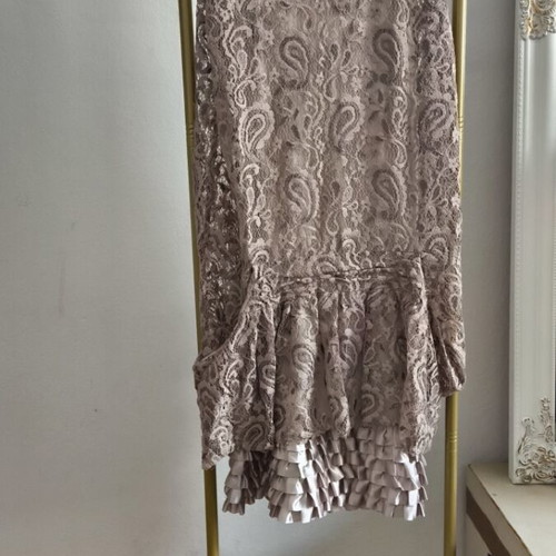 Charleston dress dusty pink like new, size M