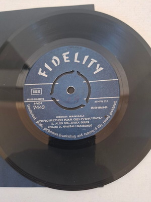 Sitika Guler-Olamaz (Karsilama) / Pencireden Kar Gelyor "Maya" vinyl used, 45RPM, 7''