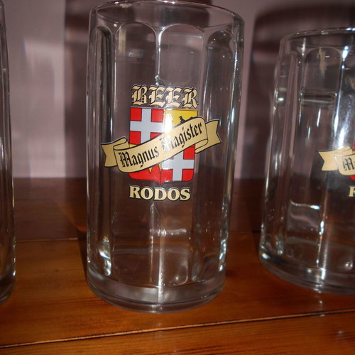 Magnus Magister beer glasses set of 4 new, 0.3 liter