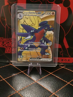 Cynthia's Garchomp EX Destined Rivals card like new