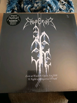 Δίσκος βινυλίου Emperor Live at Wacken Open Air 2006 καινούργιο, metal