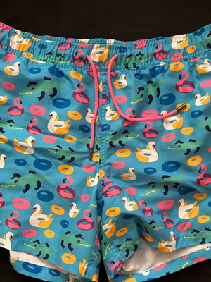 Happy Socks swimwear brand new, size S, blue multicolor