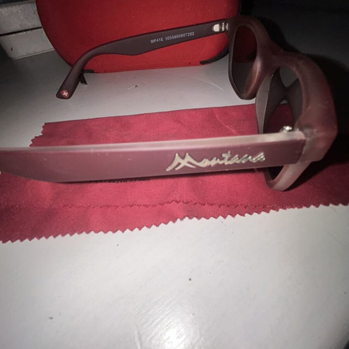 Montana Eyewear sunglasses like new, red