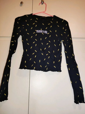 Women's blouse like new, black, size S