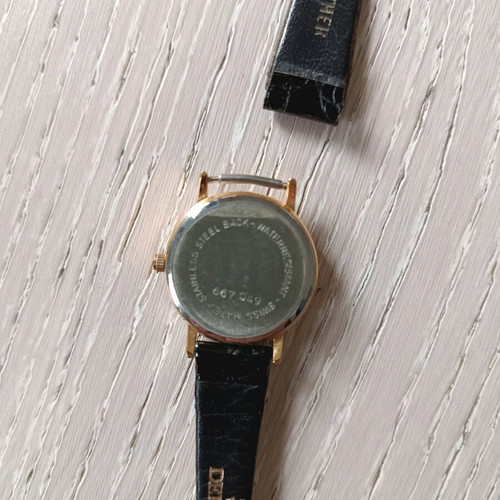 Delma watch moon phase women's used, needs strap