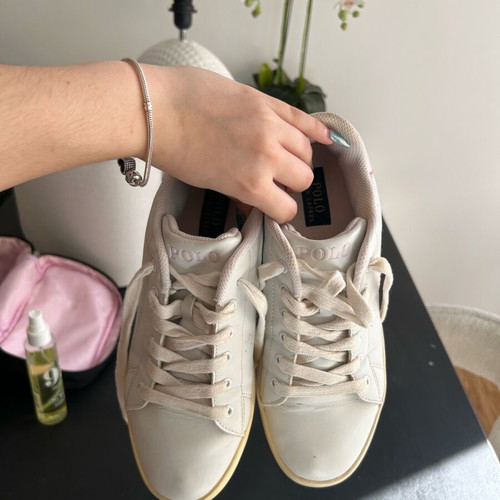 Polo Ralph Lauren Athletic Shoes like new, size 38, pink and turquoise