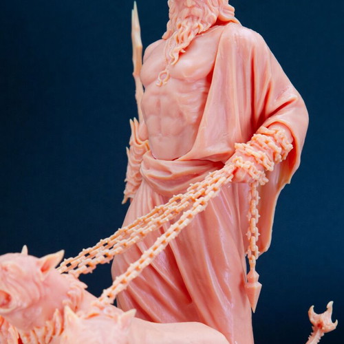 Mythologist 3D printed figure Hades made to order, unpainted